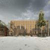 The multi-functional building of the Ventspils Seaside Open-Air Museum in preview