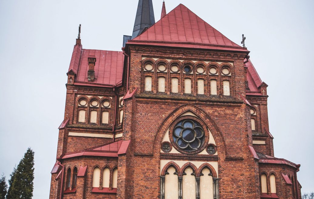 View of the Immaculate Virgin Mary Roman Catholic Cathedral from the other side