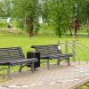 Carnikava Local History Centre park lounge chairs