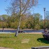 Rest area and boat of the Carnikava Local History Centre