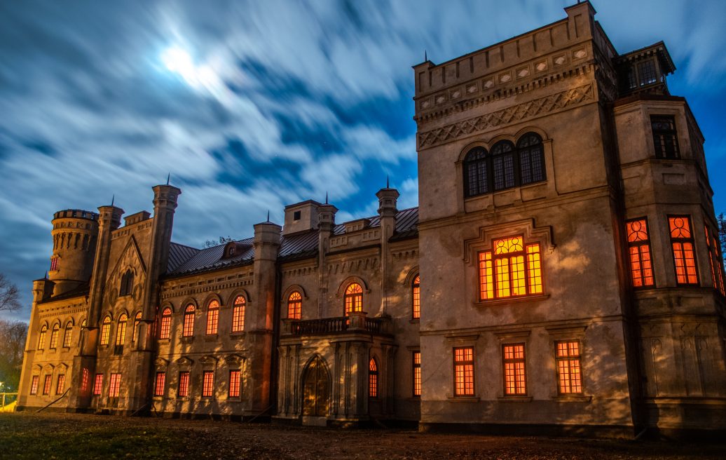 Preiļu Castle in the Night of Legends