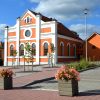 Sabile Makslas Culture and Tourism Center building in the city