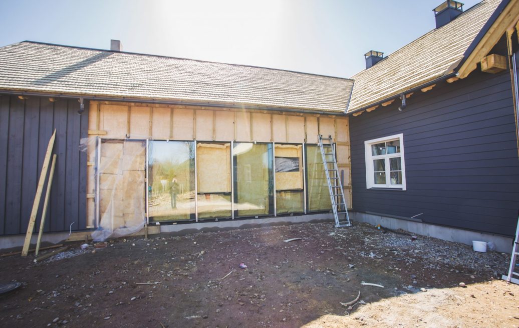 Window replacement work for The Kolka Livonian Meeting House