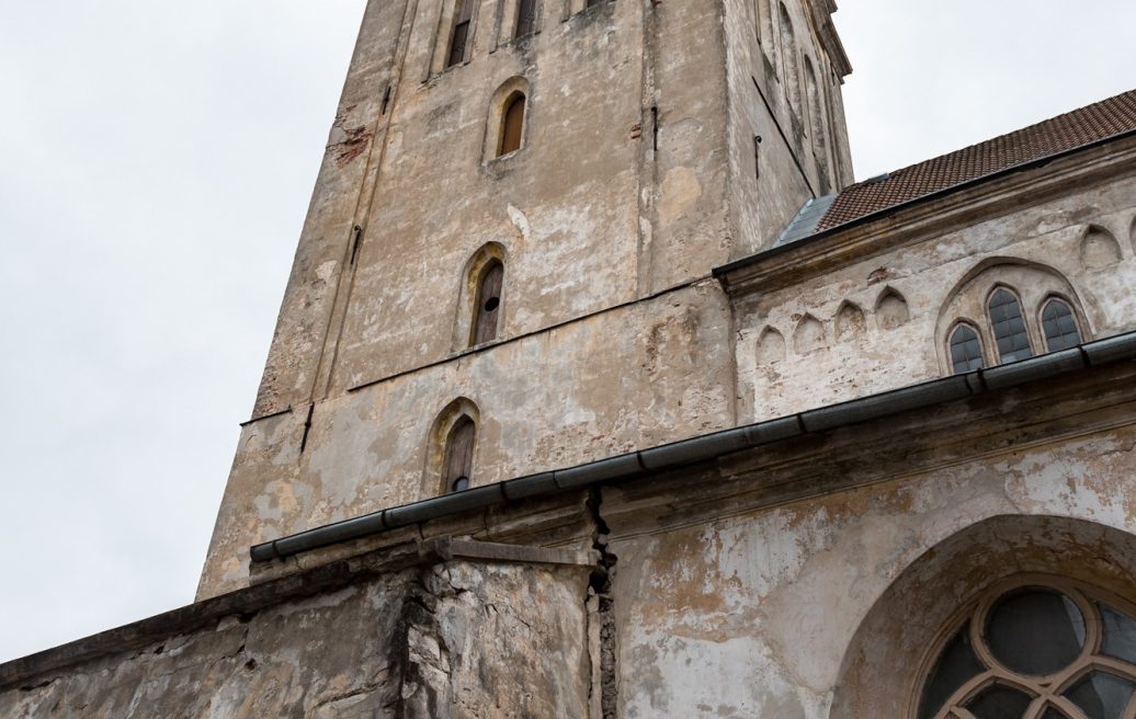 St. John's Church view of the spire and exterior of the church