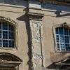 Partial collapse of the windows and wall elements of Liepāja's Holy Trinity Cathedral before restoration