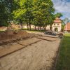 The Šlokenbeka Manor Ensemble is renovating the road