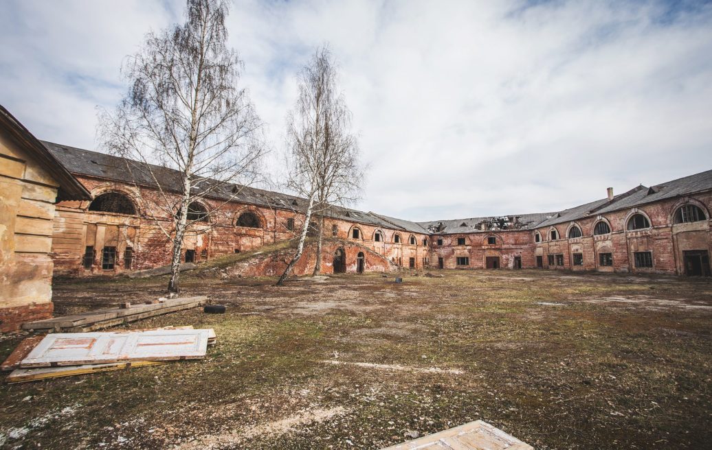 Daugavpils fortress before restoration