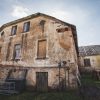 Firks-Pedvāle manor building before restoration works