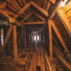 Attic of Stamerien Palace before restoration