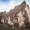 Dobeles Castle Ruins in summer