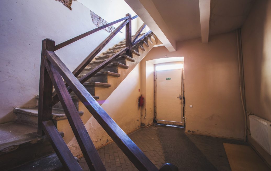 Dundaga Castle Staircase