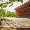 Saulkrasti Neibades park stage before reconstruction