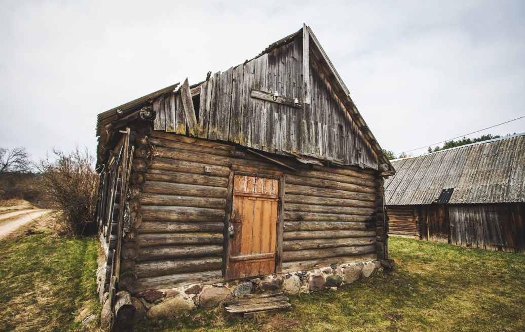 Farmstead Slutišķi 2 before the reconstruction