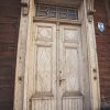 The door of Mrs. Hoyer's guest house before the restoration