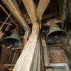 St. Valmiera Simon's Church both bells hanging from the ceiling