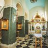 Holy images of the Jelgava’s Orthodox Cathedral of St Simeon and St Anna