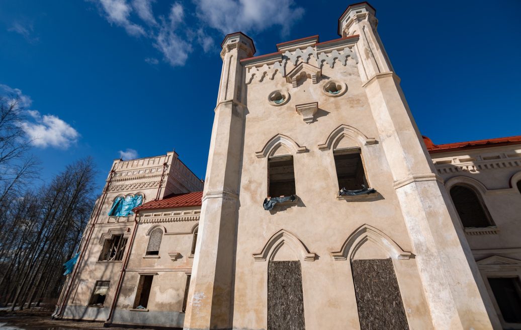 Renovation works of Preiļi manor complex