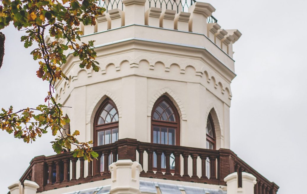 Sigulda New Castle tower after reconstruction