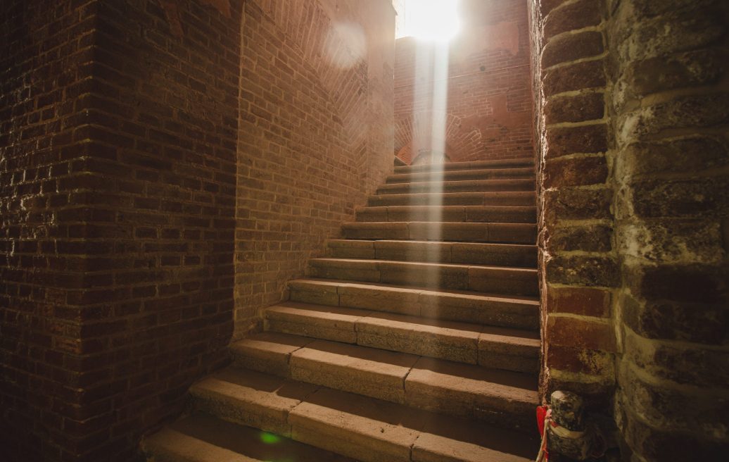 Daugavpils fortress stairs