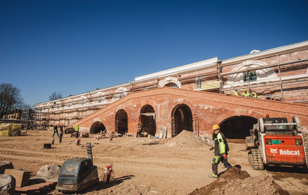 Daugavpils fortress in the process of reconstruction