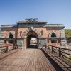 Engineering arsenal of Daugavpils fortress and escarpment wall of the bastion