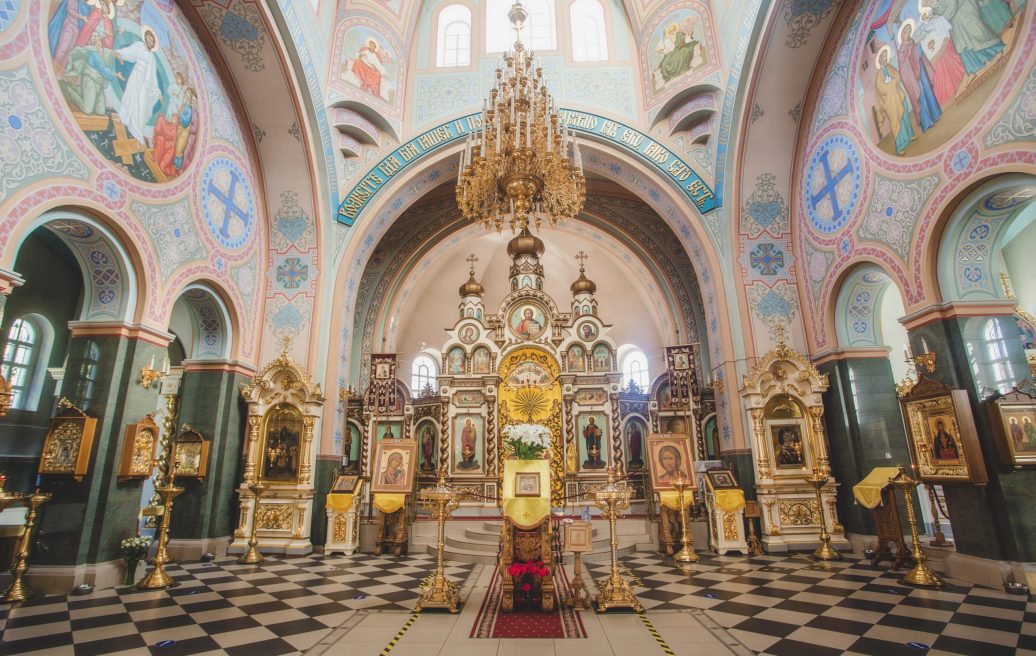 Jelgavas Sv. Simeona un Sv. Annas pareizticīgo katedrāles altāris