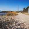 The Pāvilosta Flood Protection Structure – Promenade with fence