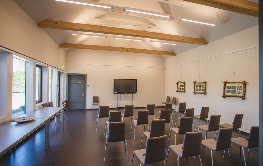 The conference hall of The Kolka Livonian Meeting House