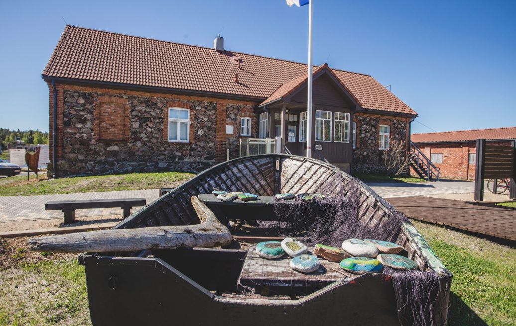 Boathouse for visitors