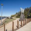 The Pāvilosta Flood Protection Structure – Promenade. Resting Area With Picnic Area.