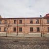 View of the brick building of Jelgava's Old Town quarter