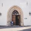 St. John’s Church in Cēsis entrance door