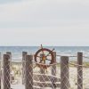 Engure Beach historical shipping exhibit