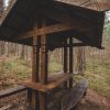 Bernātu nature trail resting area for visitors, picnic area