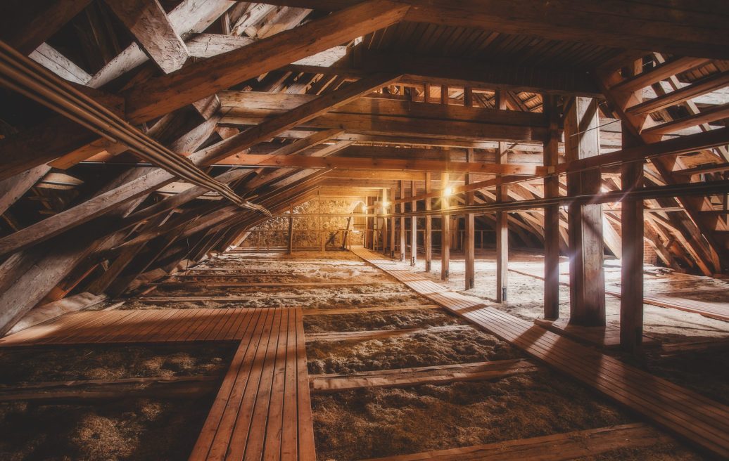 Attic of Smiltene Evangelical Lutheran Church