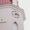 Smiltene Evangelical Lutheran Church clock