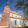 Valmiera St. Simon's Church View from the Outside on a summer day