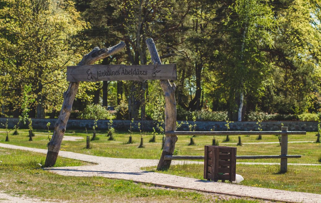 Entrance to the Jūrkalne Nature and Recreation Park “Ugunspļava”