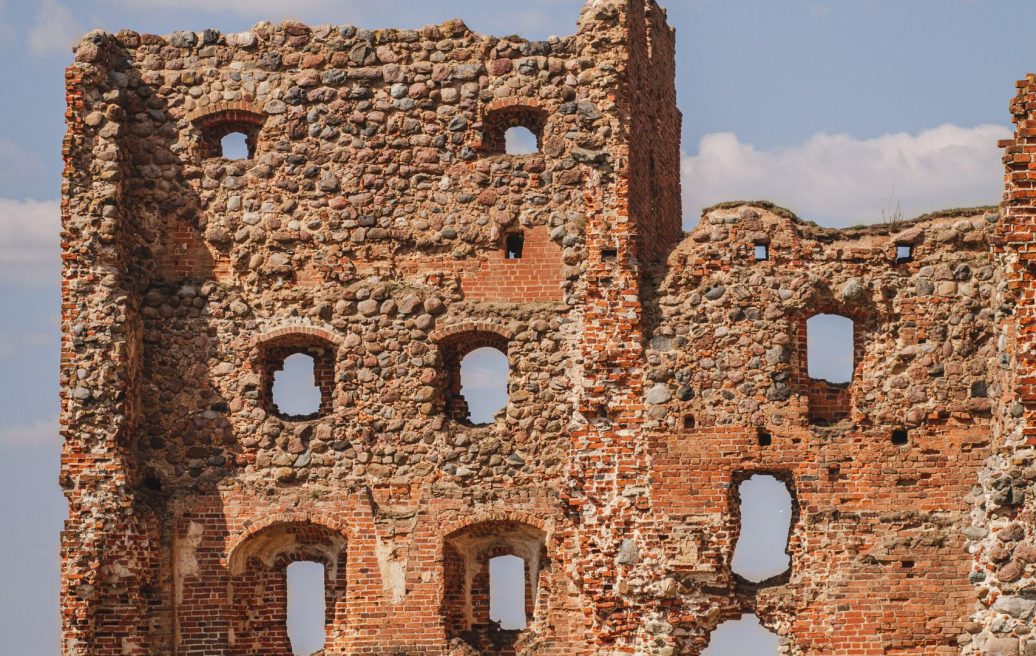 Ludza medieval castle ruins