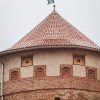 Bauskas castle tower spire