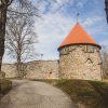 The southern tower and tower wall of Alūksne Castle