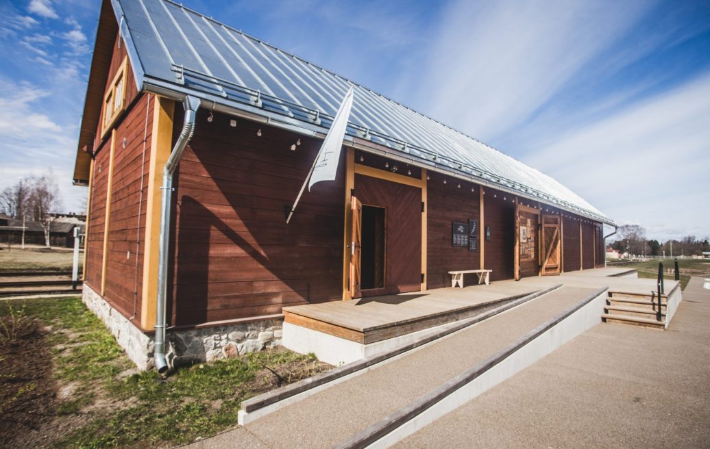 Alūksne Station Barn building