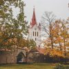 View of St. John’s Church in Cēsis