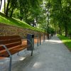 Benches on Valmiera's Elephant Street
