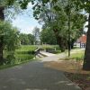 View of Valmiera's Elephant Street park