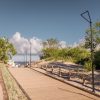 The beach path of the historical center of Liepāja