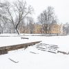 Dailes teātra priekšlaukums pirms rekonstrukcijas