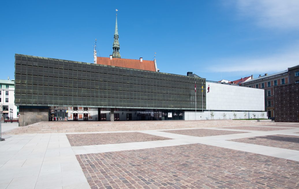 Strēlnieku laukums pēc rekonstrukcijas