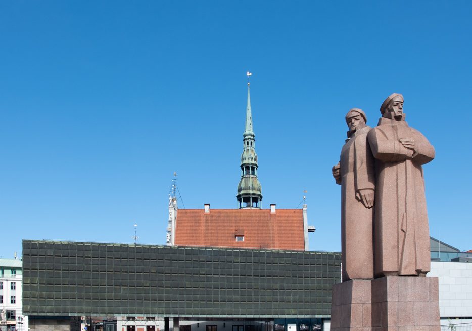 Strēlnieku laukums pēc rekonstrukcijas