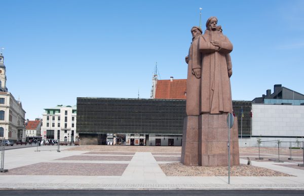 Strēlnieku laukums pēc rekonstrukcijas